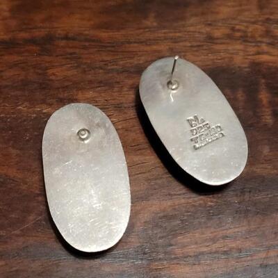 Lot 142: (2) TAXCO EARRINGS- Both have damage