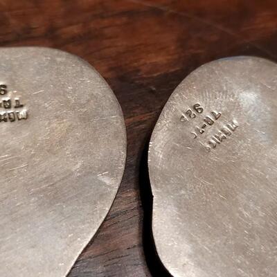 Lot 142: (2) TAXCO EARRINGS- Both have damage
