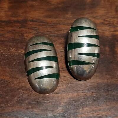 Lot 142: (2) TAXCO EARRINGS- Both have damage