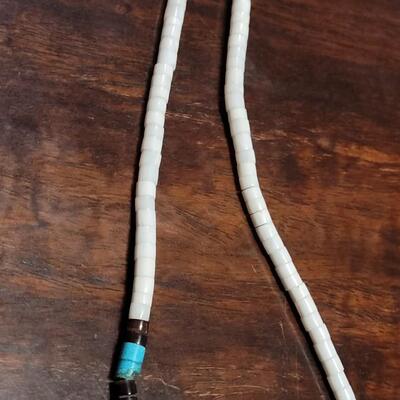 Lot 147: Santo Domingo Heishi Necklaces (2)
