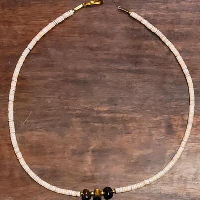 Lot 147: Santo Domingo Heishi Necklaces (2)