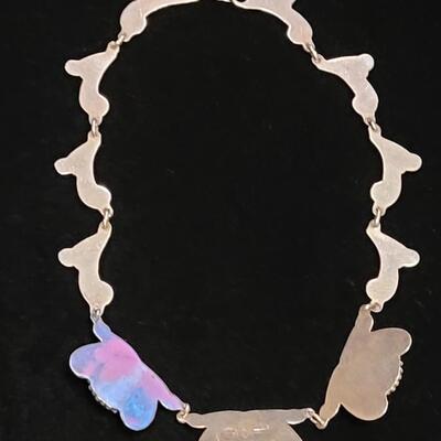 Lot 152: TAXCO Necklace Signed by Maker