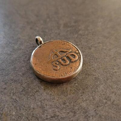 Lot 159: Antique 1813 Mexico OAXACA Insurgent Coin Pendant