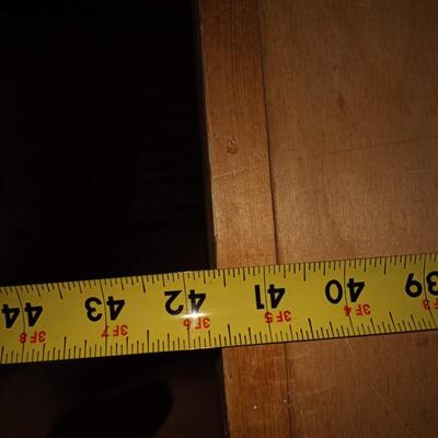 Huge wooden work bench table (items on or near table are NOT included)