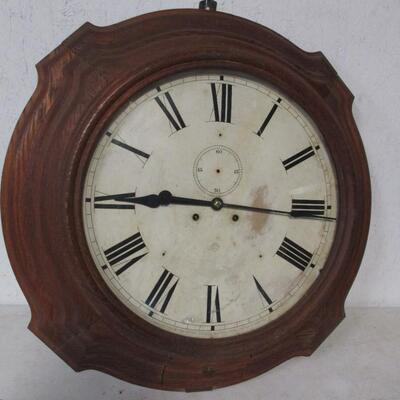 Manufactured By The Ansonia Clock Company - Large Wall Clock