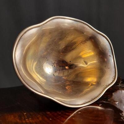 Lot 163: Vintage Sterling Silver Footed Candy Dish