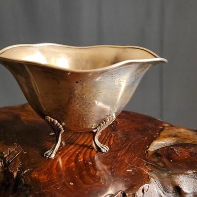 Lot 163: Vintage Sterling Silver Footed Candy Dish