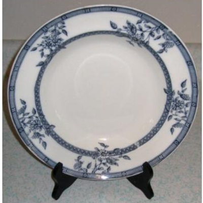 MS Antique Ironstone Soup Plate England Marguerite 1880