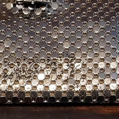 Lot 179: Vintage Whiting & Davis Co. Silver Mesh Handbag