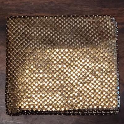 Lot 180: Vintage Whiting & Davis Co. Gold Mesh Wallet
