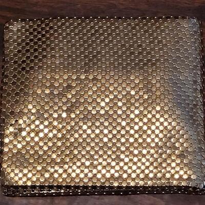 Lot 180: Vintage Whiting & Davis Co. Gold Mesh Wallet