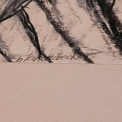 Lot 187: Original Figurative Speaking Artwork "Beale" by BARBARA LEYENDECKER