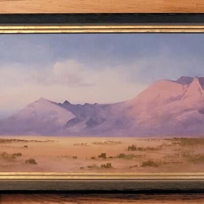 Lot 189: Original Artwork "Sandia Mountains" by WILLARD PAGE