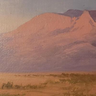 Lot 189: Original Artwork "Sandia Mountains" by WILLARD PAGE