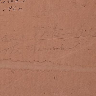 Lot 189: Original Artwork "Sandia Mountains" by WILLARD PAGE