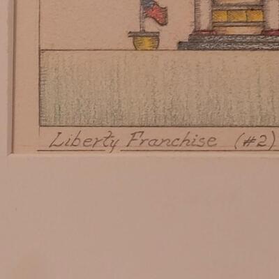 Lot 189: Original Artwork "Liberty Franchise #2" by BILL AMUNDSON