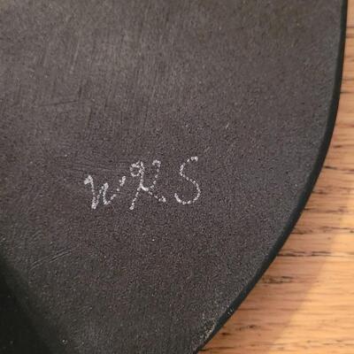 Lot 191: Original Metal Artwork "Naked Cheek" by W.K.S.