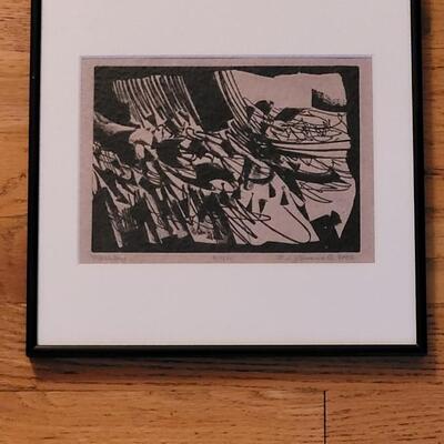 Lot 192: Original Artwork "Taos Winds"  by BARBARA LEYENDECKER