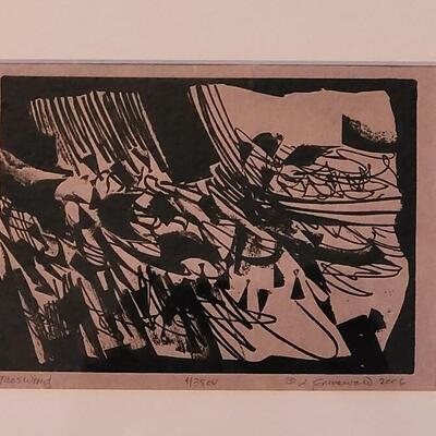 Lot 192: Original Artwork "Taos Winds"  by BARBARA LEYENDECKER