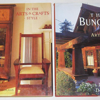 MS 2 Books The Bungalow + In The Arts & Crafts Style
