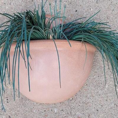 Lot 200: Outdoor Plastic Wall Sconce Planter