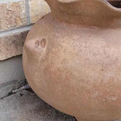 Lot 202: Vintage Mexican Terracotta Pig Planter