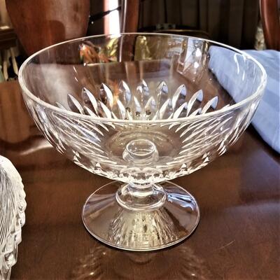 Lot #242   Lot of Two Beautiful Crystal Bowls