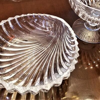 Lot #242   Lot of Two Beautiful Crystal Bowls