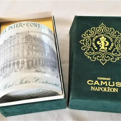 Lot #249  Camus Limited Edition Cognac Bottle in Box - Limoges