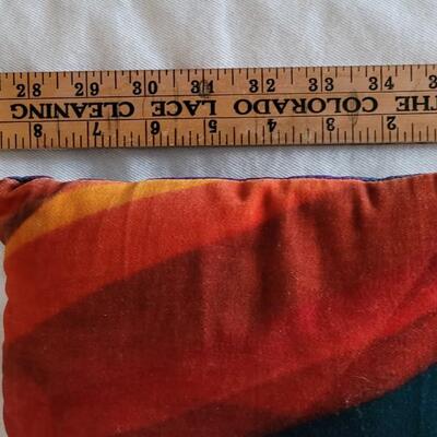 Lot 209: (2) Sheesha Style Pillows and 2 Small Velvet Pillows