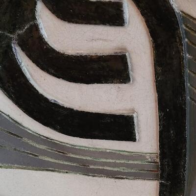 Lot 212: Ceramic Plate Marked by Artist