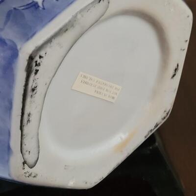 Lot 217: Chinese Jar with Foo Dog And Stand