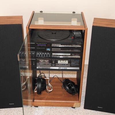 Panasonic Stereo - Cabinet and Speakers