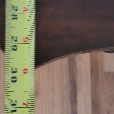 Lot 220: Antique Kittinger Gainsborough Chippendale Handpainted Drop Leaf Table
