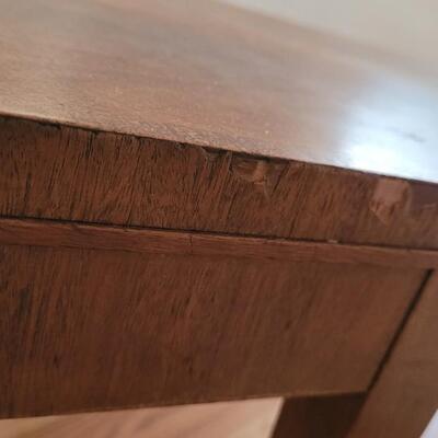 Lot 222: Antique Mohogany Wood Coffee Table