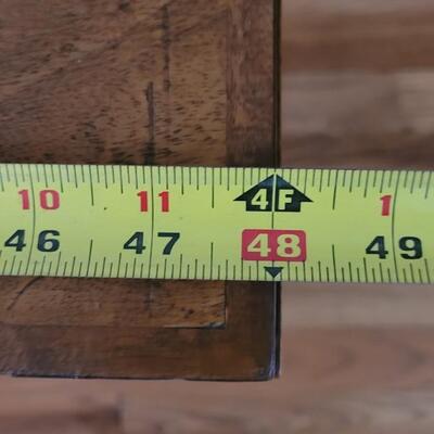 Lot 222: Antique Mohogany Wood Coffee Table