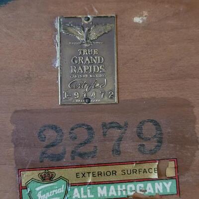 Lot 222: Antique Mohogany Wood Coffee Table