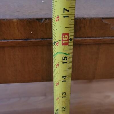 Lot 222: Antique Mohogany Wood Coffee Table