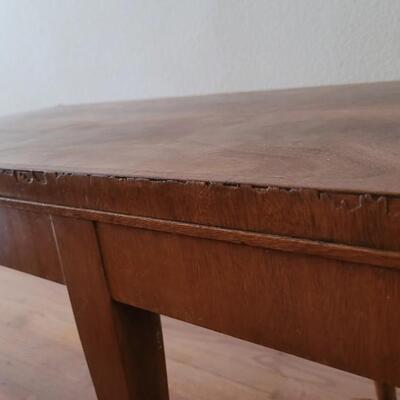 Lot 222: Antique Mohogany Wood Coffee Table