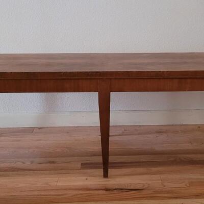 Lot 222: Antique Mohogany Wood Coffee Table
