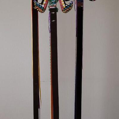 Lot 228: Original Painted Assemblage Wood Sculptures by BARBARA LEYENDECKER