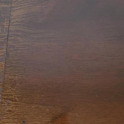 Lot 229: Antique Kittinger Gainsborough Chippendale Inlayed Drop Leaf Table