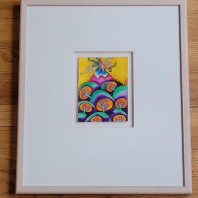 Lot 230: Original Watercolor Artwork Signed by Artist