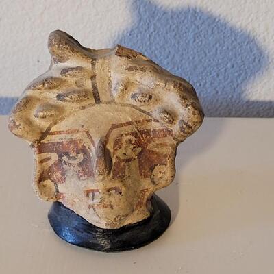 Lot 231 Pre-Columbian MesoAmerican Pottery Artifact with Original Paint