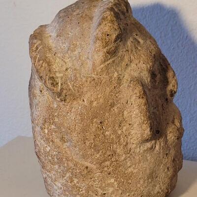 Lot 234: Pre-Columbian MesoAmerican Heads Sculpture