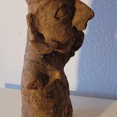 Lot 235: Pre-Columbian MesoAmerican Nayarit Statue Artifact