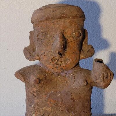 Lot 235: Pre-Columbian MesoAmerican Nayarit Statue Artifact