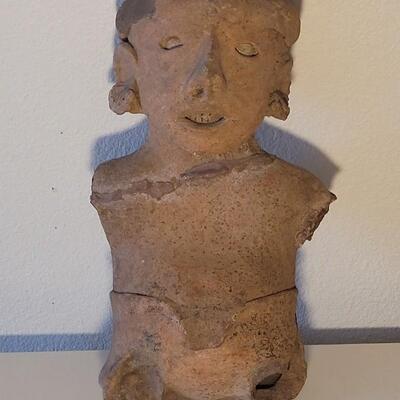 Lot 236: Pre-Columbian MesoAmerican Nayarit Statue Artifact