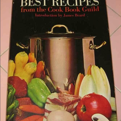 MS 1972 Best Recipes From Cook Book Guild Intro James Beard 1st Edition Book Club