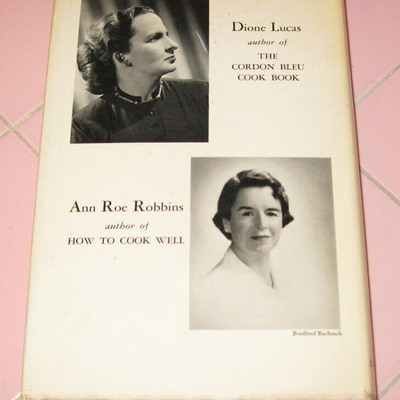 MS 1955 Meat & Poultry Cook Book Dione Lucas Ann Robbins 1st Edition Cordon Bleu